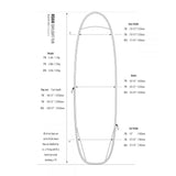 Banglentės krepšys ROAM Day Light Funboard Board Bag - 7'0 / Black