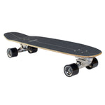 CARVER  RAW 33” BLUE WIDOW SURFSKATE COMPLETE