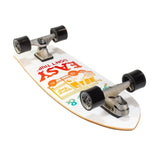 CARVER  RAW 30.75‘’ CARVER X FREE & EASY PALETA CARVER SURFSKATE COMPLETE