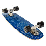 CARVER  RAW 33” BLUE WIDOW SURFSKATE COMPLETE