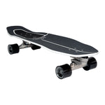  Carver  Raw 32.5" Black Tip Surfskate