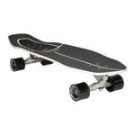  Carver  Raw 32.5" Black Tip Surfskate