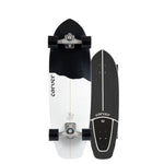  Carver  Raw 32.5" Black Tip Surfskate