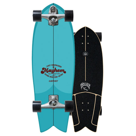 ...LOST 29" RNF RETRO SURFSKATE