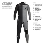 4/3 PHOENIX WETSUIT GRAPHITE - S