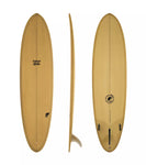 Critical Slide Hermit PU - FCS II - 2 + 1 Fin.  - 7'0 /Straw