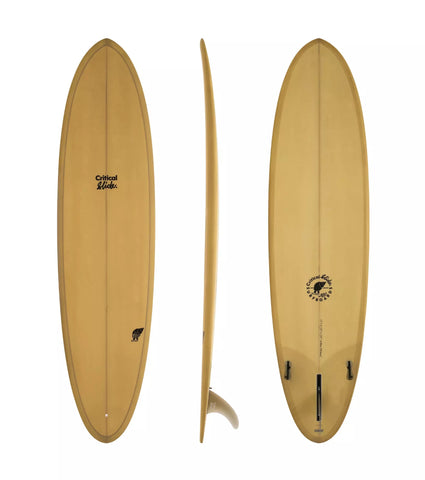 Critical Slide Hermit PU - FCS II - 2 + 1 Fin.  - 7'0 /Straw