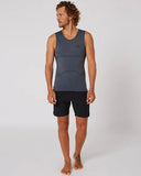 O&E Rib Guard Padded Vest Charcoal