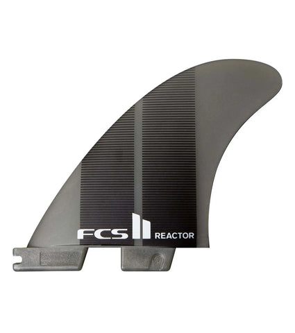 Pelekai FCS II Reactor Neo Glass Thruster Fins - Medium / Charcoal Gradient