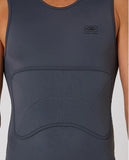 O&E Rib Guard Padded Vest Charcoal