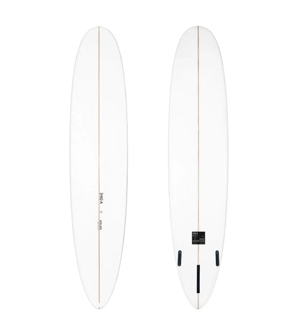 HS Atelier Classic Longboard PU - Futures - 2 + 1 Fin - 8'6 / Clear