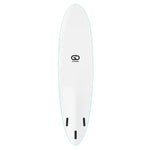 Banglentė GO Softboards Surf Range - Fiber Tech - 3 Fin - 7'2 / Green