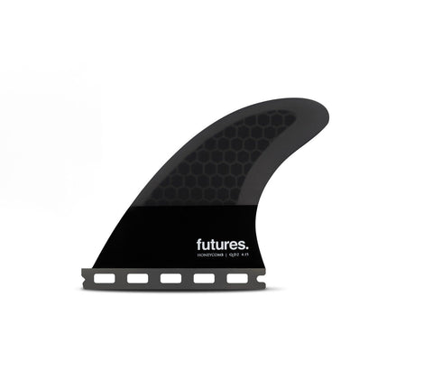 FUTURES QD2 4.15 Blackstix Quad Rear black