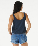 ICONS OF SURF PUMP FONT TANK 49 NAVY