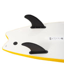 MR EZI RIDER TWIN FIN 6'0" YELLOW 6'0" SOFT