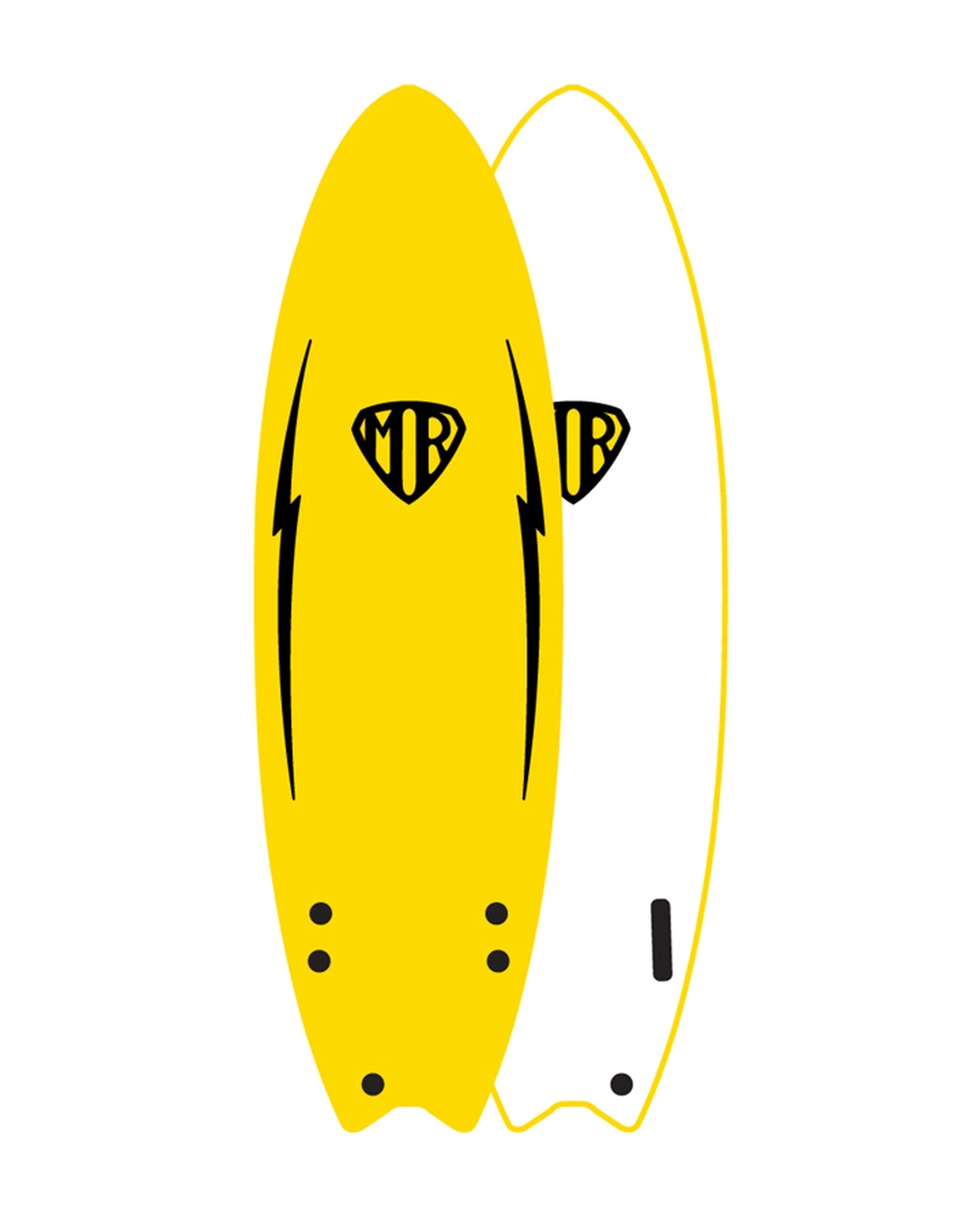 MR EZI RIDER TWIN FIN 6'0