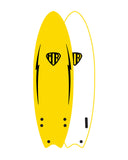 MR EZI RIDER TWIN FIN 6'0" YELLOW 6'0" SOFT