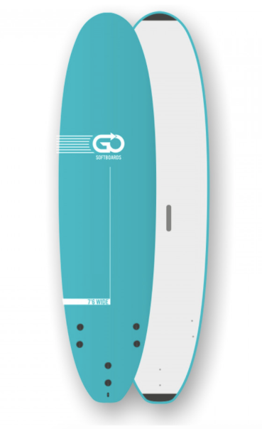 SOFTBOARD SCHOOL SURFBOARD 7.6 WIDE BODY – Baltics Do Surf