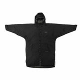 O&E Super Storm Hooded Poncho Black L/XL