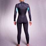 4/3 WOMENS AXIS X WETSUIT GRAPHITE PISTACHIO