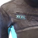 4/3 WOMENS AXIS X WETSUIT GRAPHITE PISTACHIO