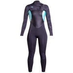 4/3 WOMENS AXIS X WETSUIT GRAPHITE PISTACHIO