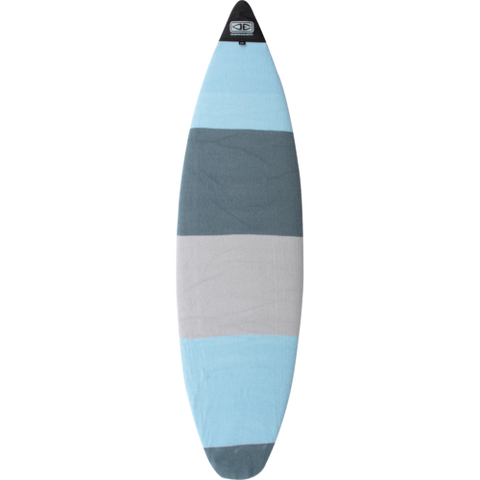 O&E Shortboard Stretch Cover Blue 6'0